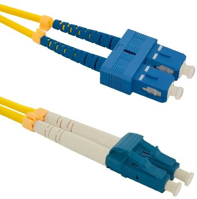 QOLTEC 54032 Optinis Patchcord SC/UPC-LC/UPC Singlemode 9/125 G652D Duplex 2m