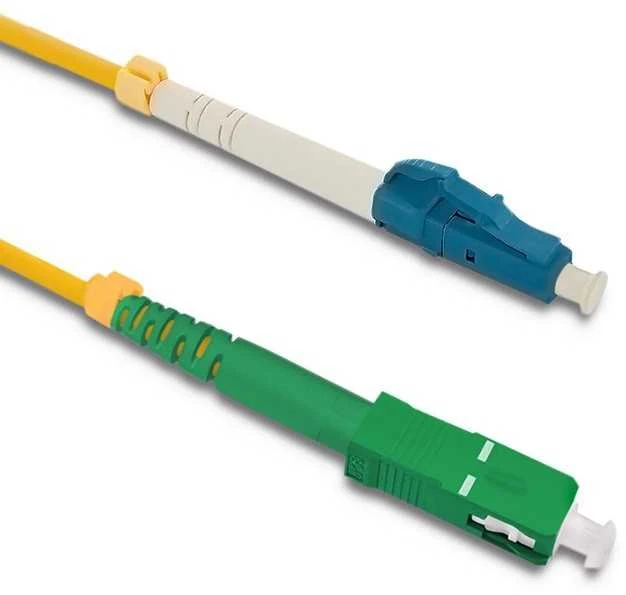 QOLTEC 54331 Qoltec Optic Patchcord LC/UPC-SC/APC vieno režimo 9/125 G652D Simplex 1m