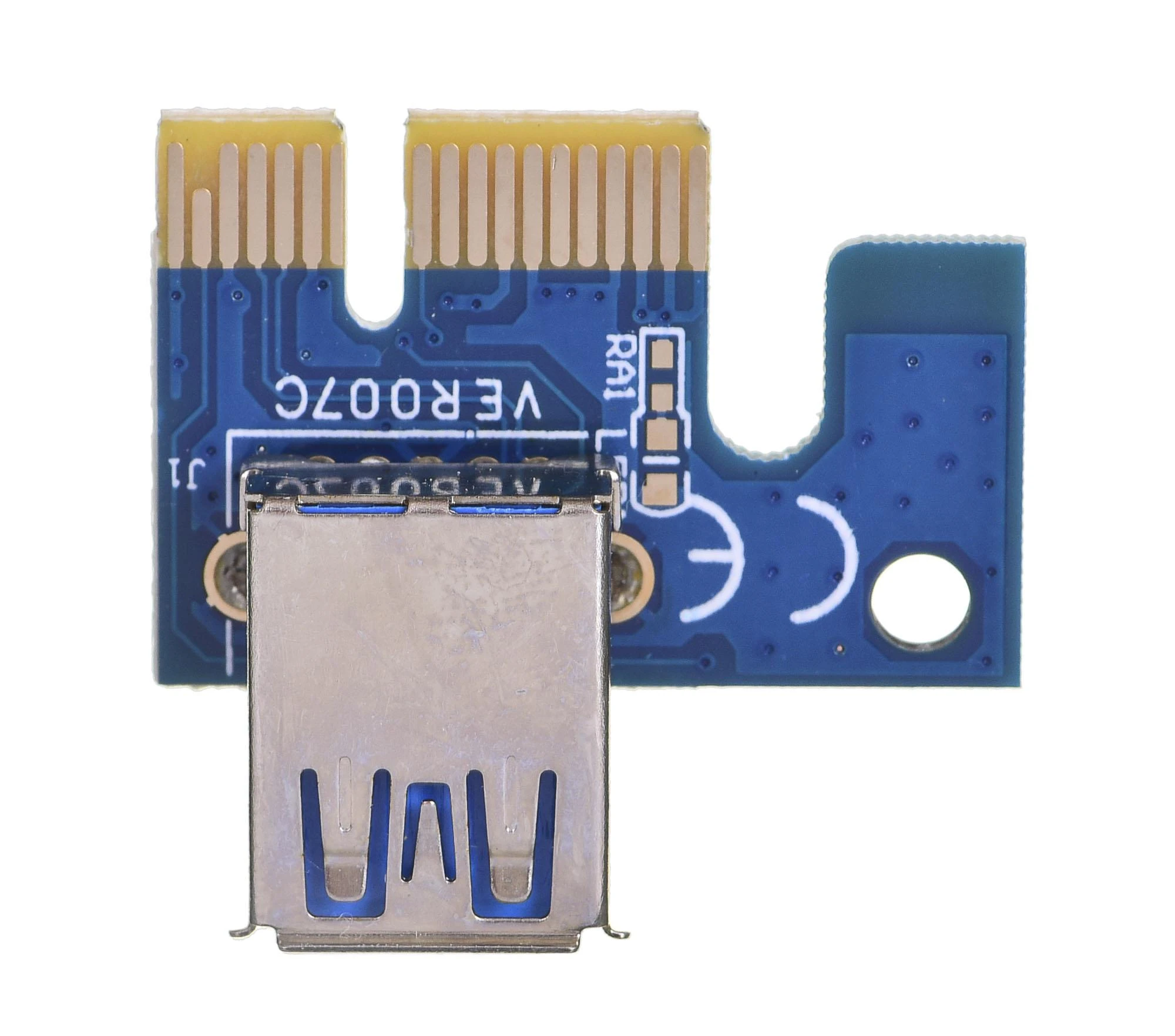 QOLTEC 55501 Qoltec Riser PCi-E 1x - 16x USB 3.0 SATA / PCI-E 6pin
