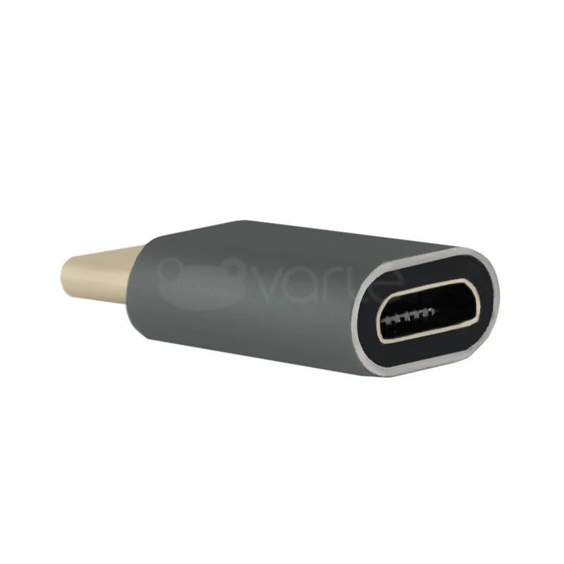 Qoltec USB-C į Micro USB adapteris iš priekio