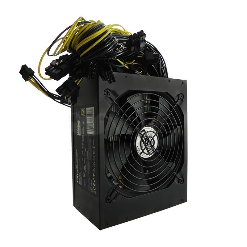 QOLTEC 50147 ATX maitinimo šaltinis 1600W 80 Plus Gold Bitcoin Miner