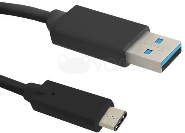 QOLTEC 50420 kabelis USB 3.1 C tipo kištukas USB 3.0 A kištukas 0,25 m