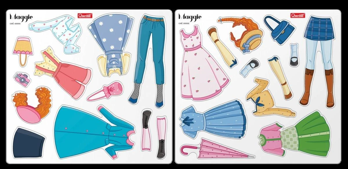 Dėlionė Magnetinis žaidimas Quercetti Fashion Maggie.