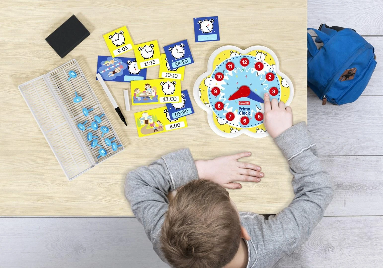 Quercetti Primo Clock - Edukacinis Žaislas