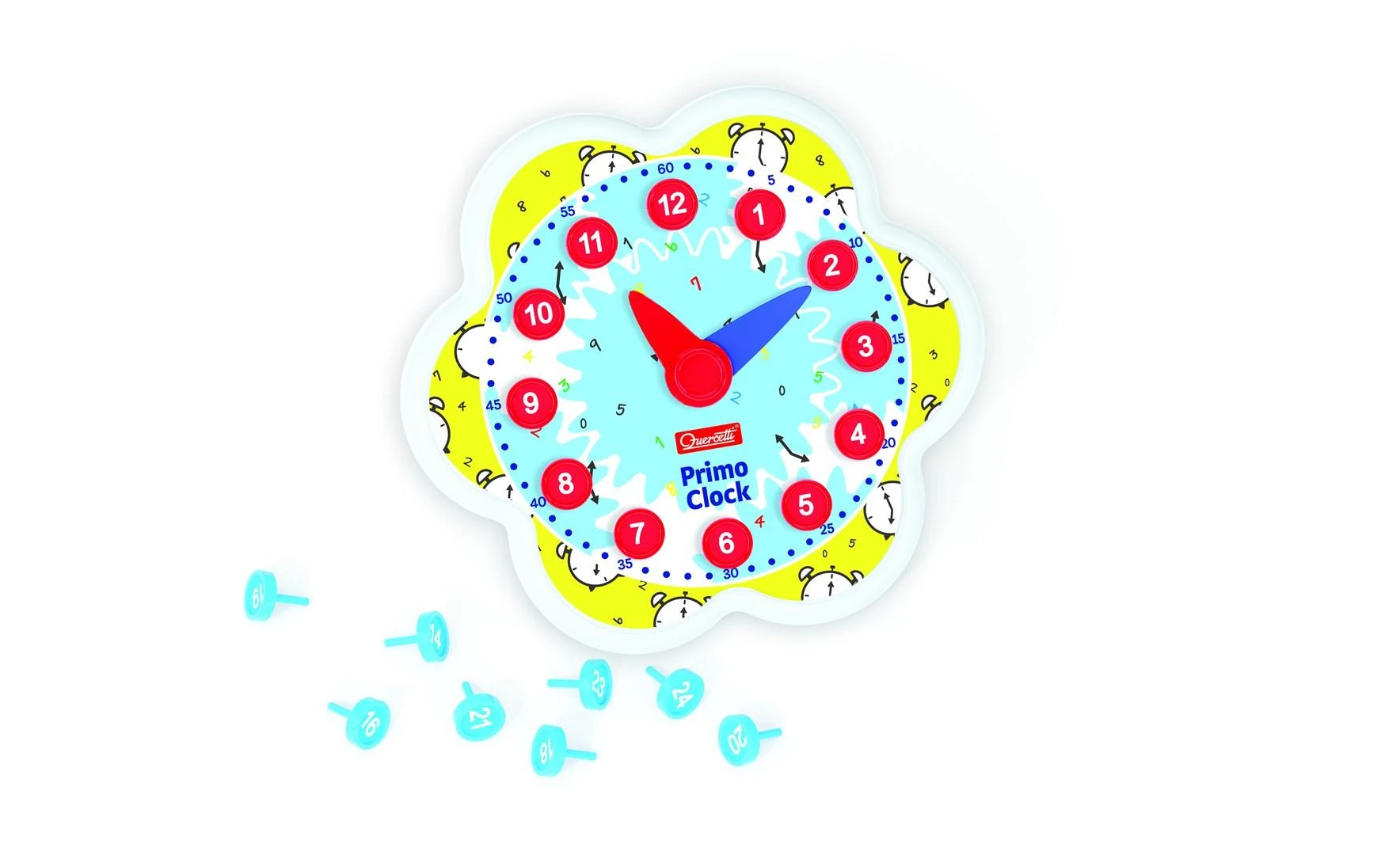 Quercetti Primo Clock - Edukacinis Žaislas