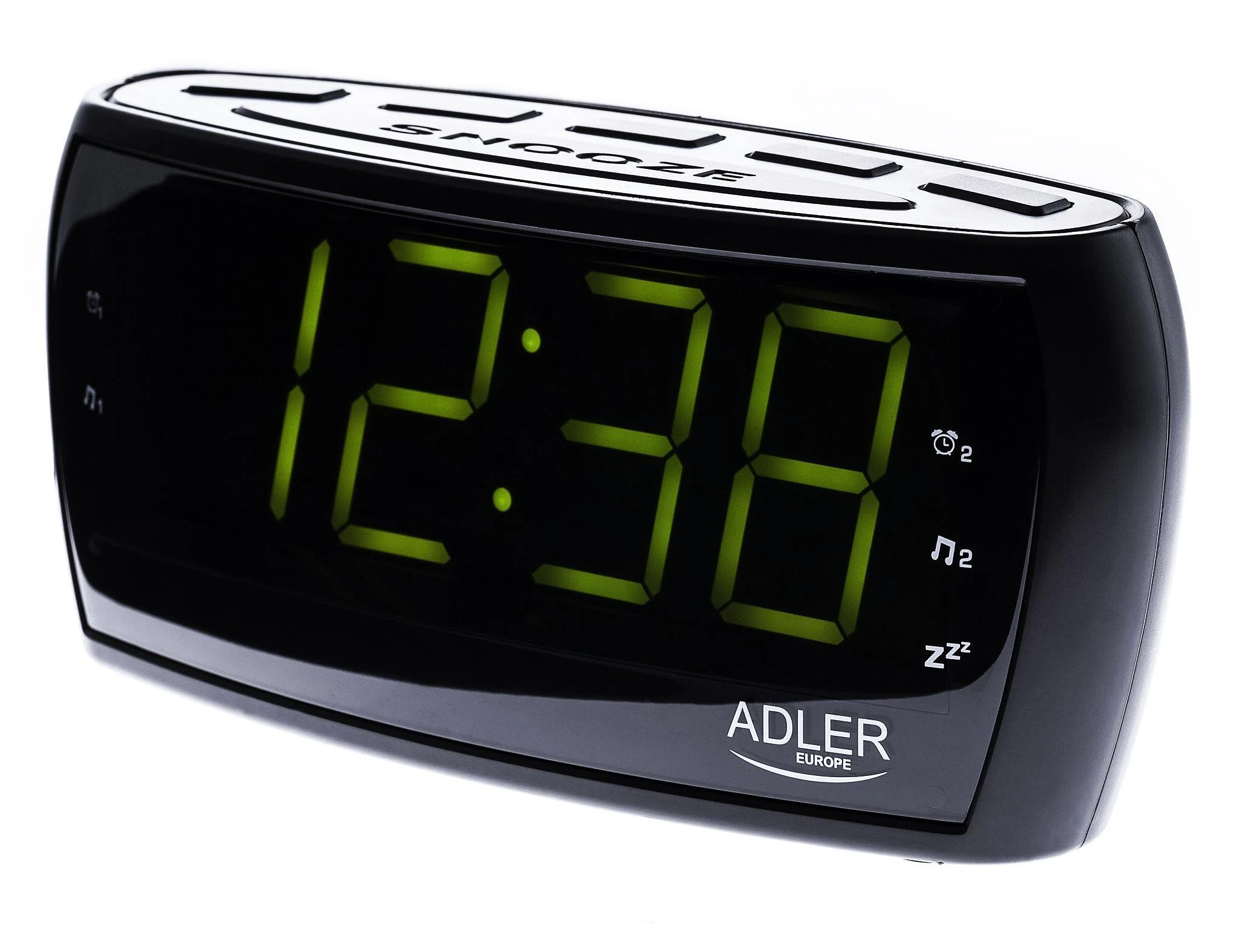 Adler AD1121 Radijo žadintuvas, juodos spalvos