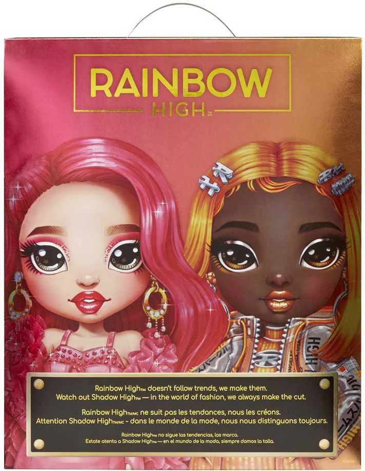 Rainbow High RH Lėlytė NEON, oranžinė