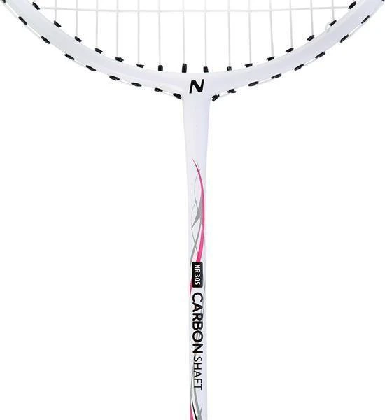 Nils Extreme Badmintono raketė su dėklu Nils NR305, balta