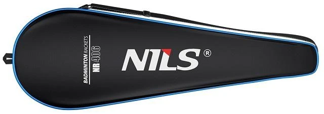 Nils Extreme Badmintono raketė su dėklu Nils NR406, balta