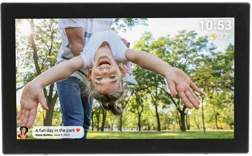 Nuotraukų rėmelis Denver Frameo PFF-2160 21.5" Digital Frame - Juodas