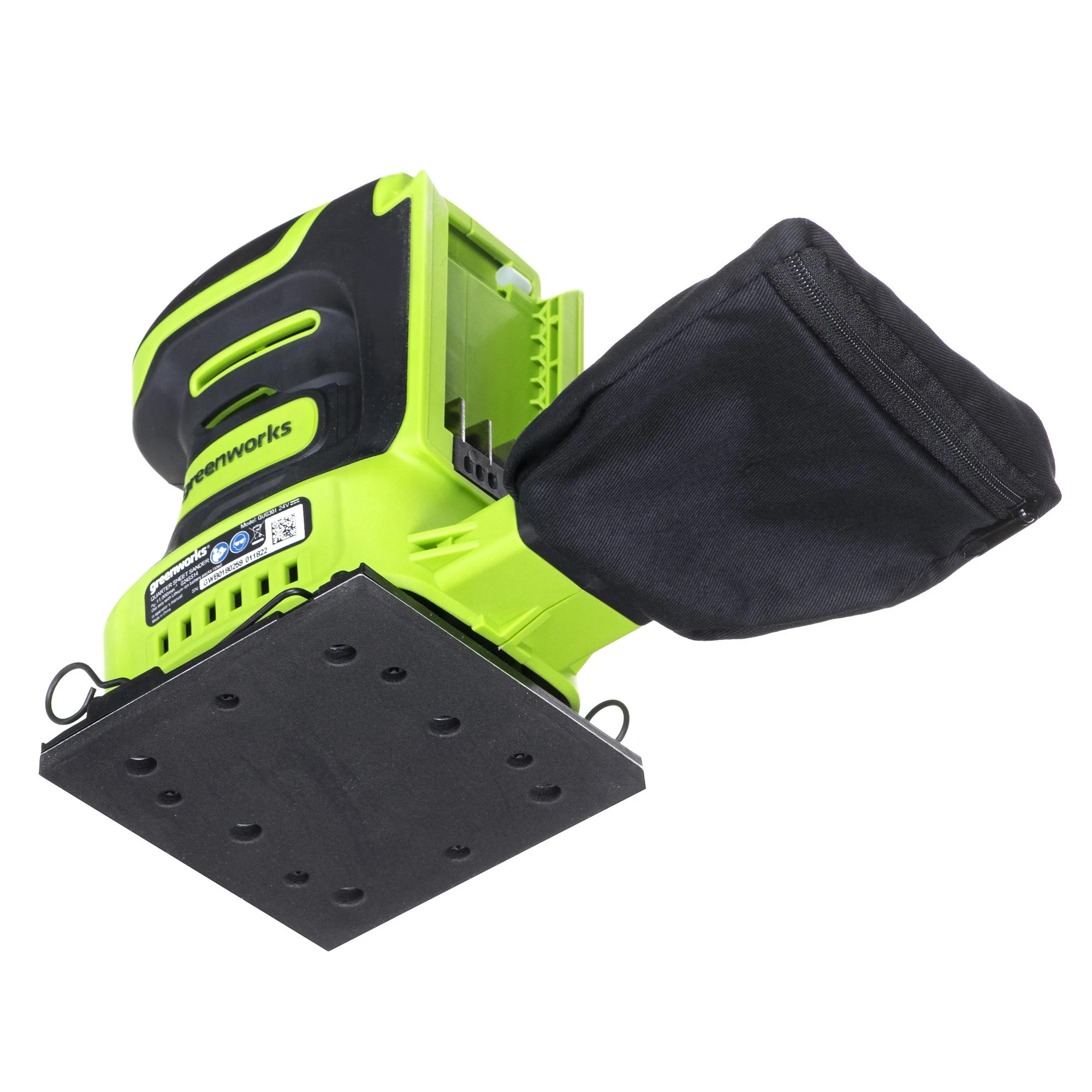 Random orbital sander GREENWORKS G24SS14 - 3100507 12V