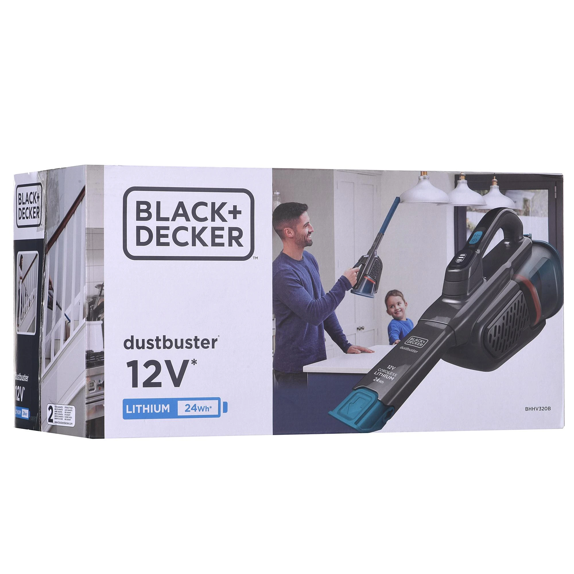 Black & Decker Dulkių siurblys Juodas & Decker Dustbuster BHHV320B-QW