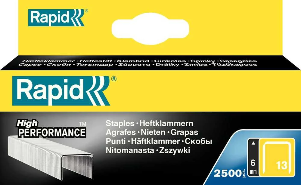 Kabės „Rapid" 13/6 2500 vnt.