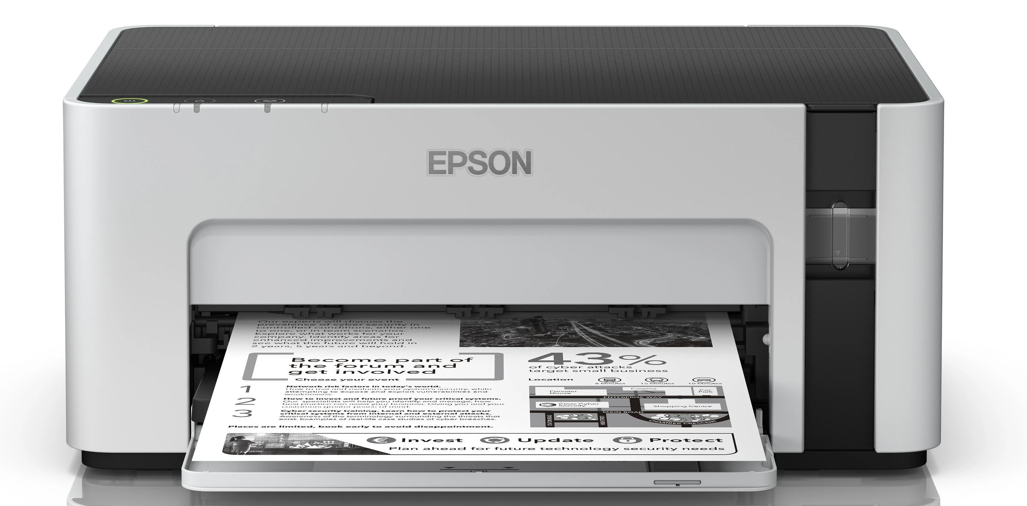 Epson | „EcoTank M1100“ | Rašalinis | Nespalvotas | Standartinis | Pilkas
