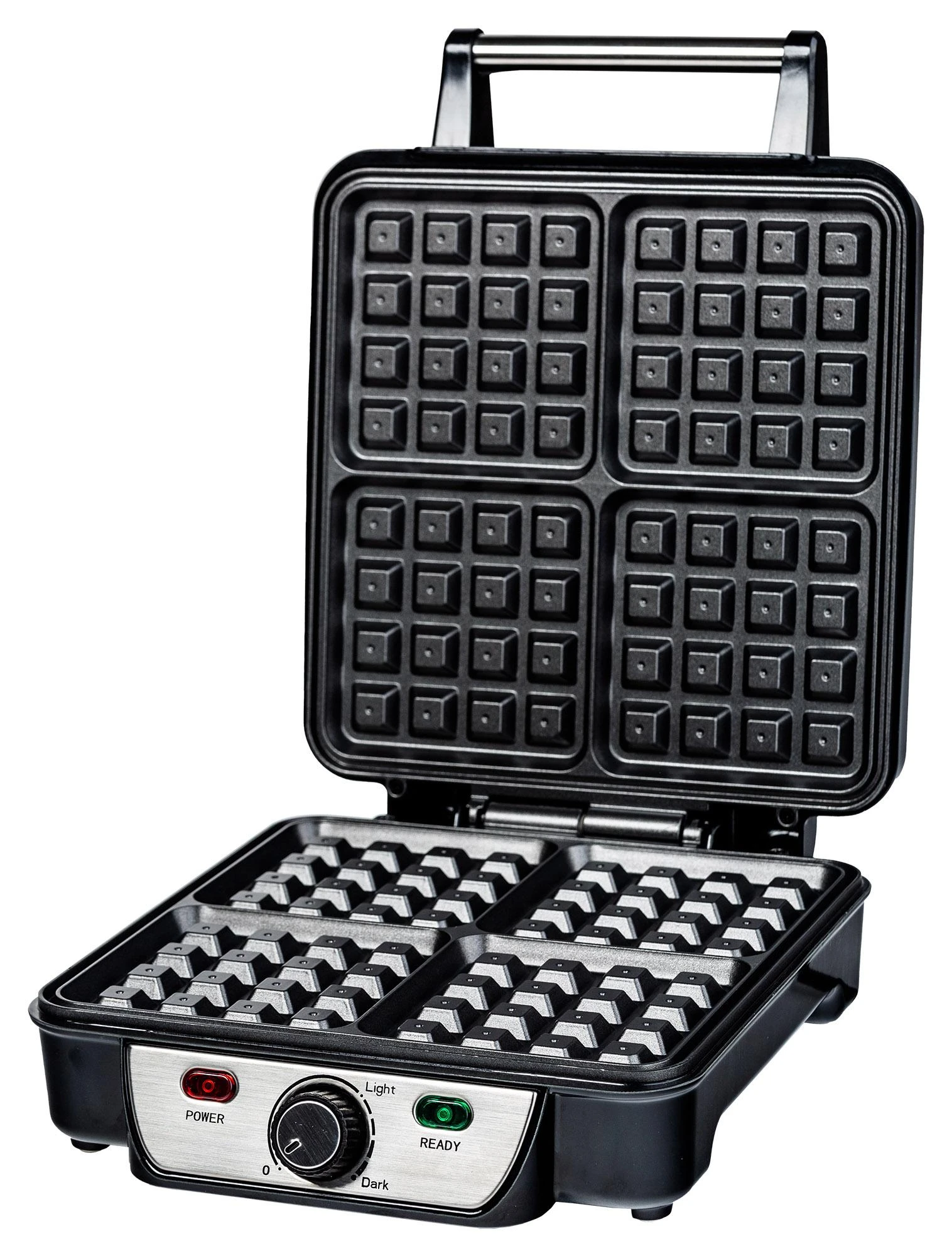 Vaflinė - Ravanson GR-7030 1100 W, Juoda