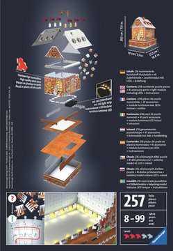 Ravensburger "3D" Dėlionė 215 vnt. - Imbierinių meduolių namelis