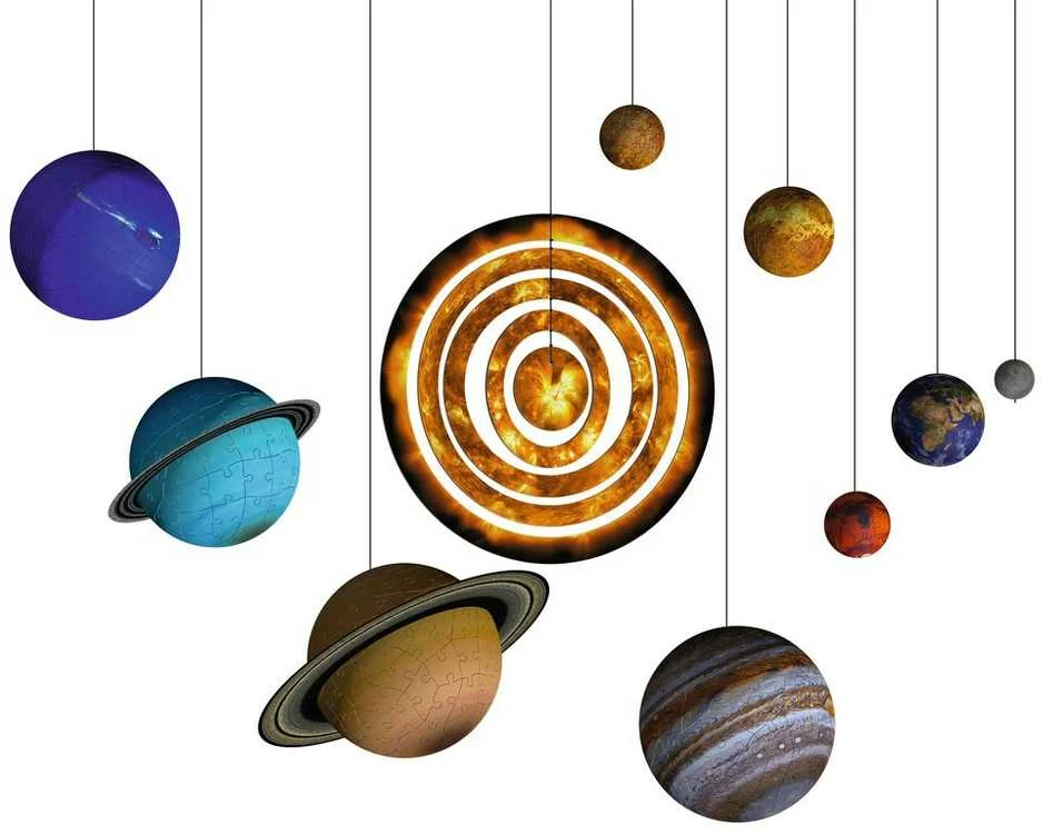 Ravensburger 3D Dėlionė 522 vnt. - Planetų sistema