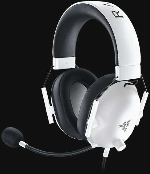 Esports Žaidimų Ausinės Razer BlackShark V2 X, Baltos