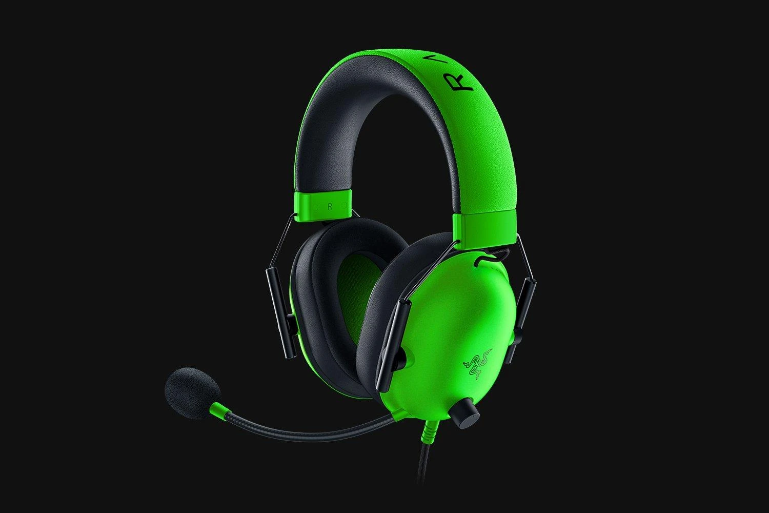 Esports Žaidimų Ausinės Razer BlackShark V2 X, Žalios