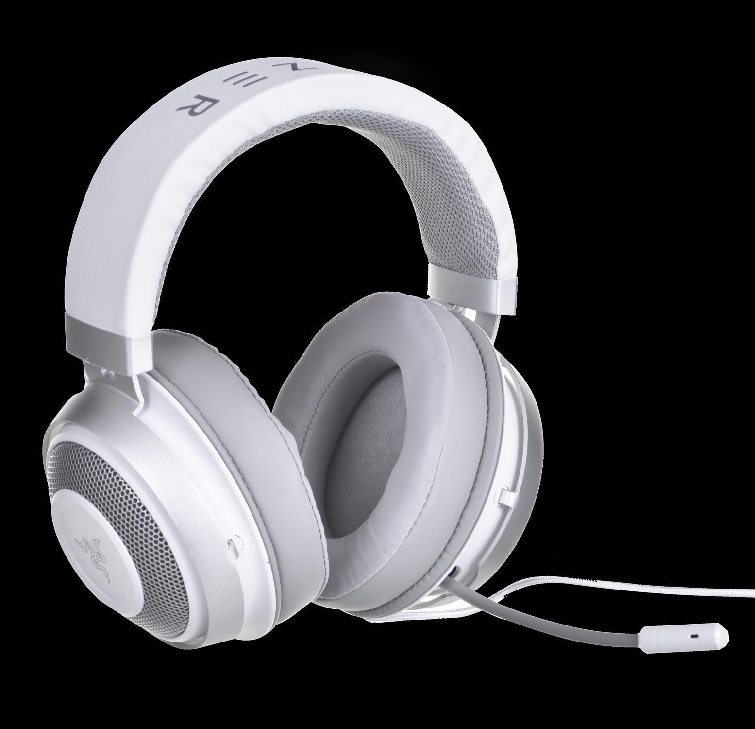 Žaidimų ausinės Razer Kraken White 3.5mm | Varle.lt