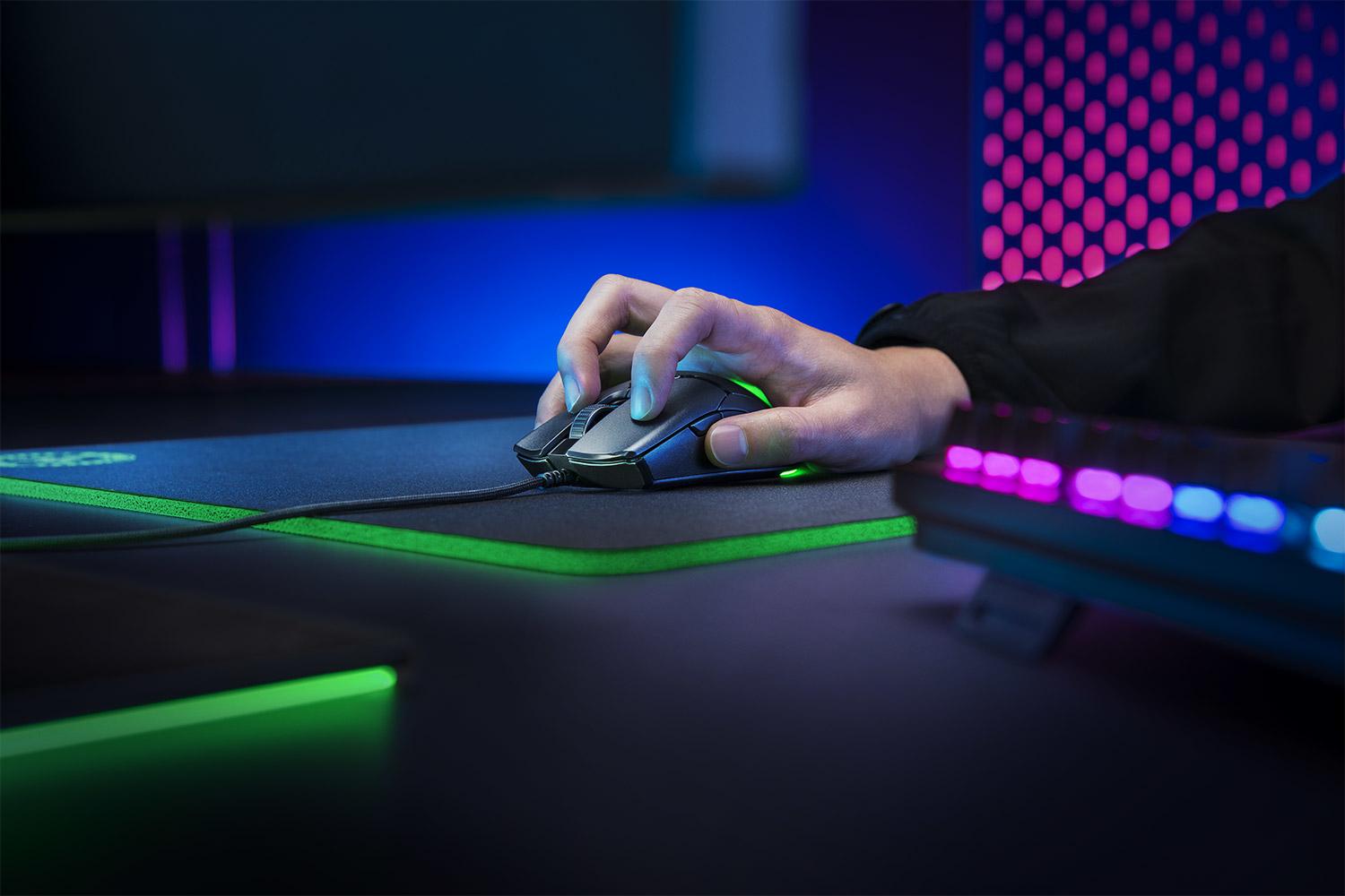 Razer Pelė žaidimams Viper Mini Optinė, RGB LED light, su laidu