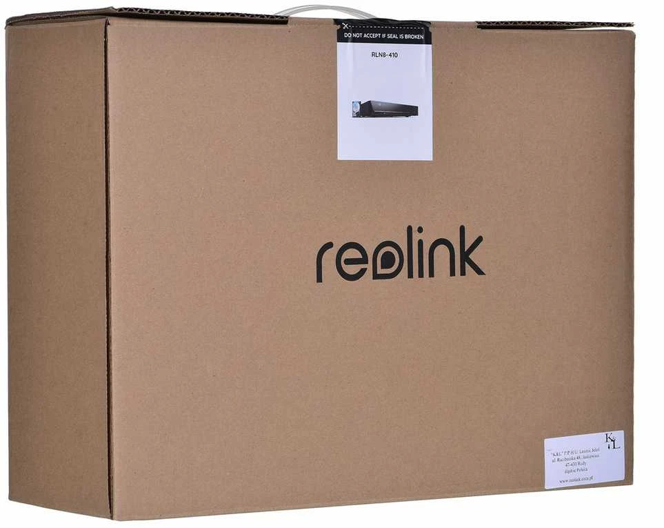 Reolink | PoE NVR patikimam įrašymui 24/7 | RLN8-410 | 1 | 8 kanalas