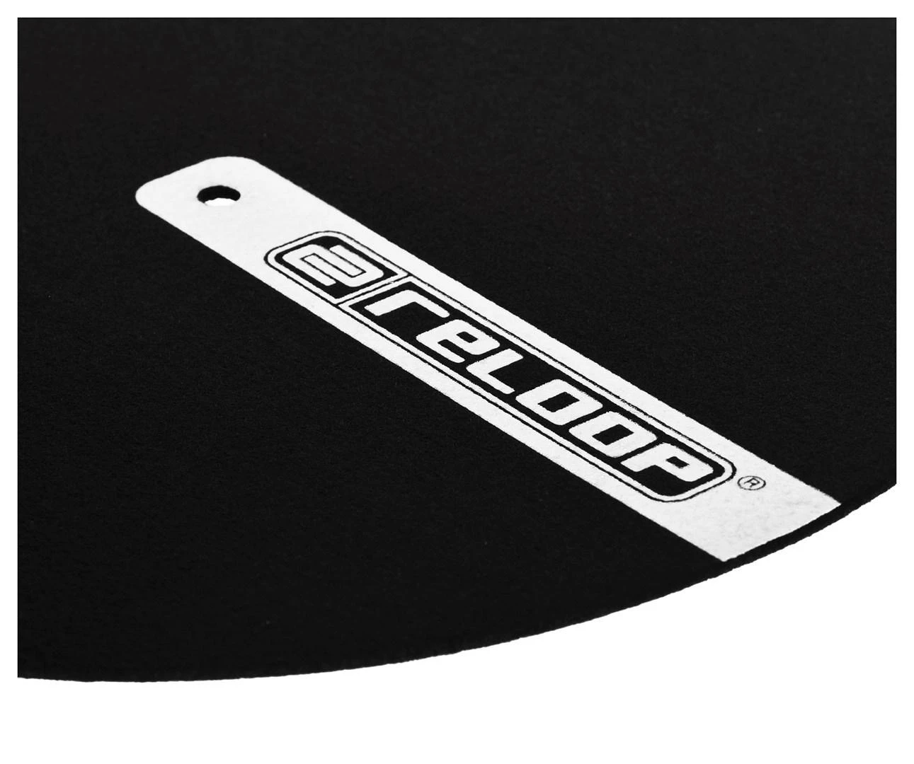 Reloop slipmat logotipas – mata do gramofonu