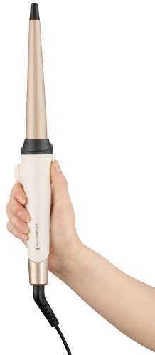 Remington CI4740 hair styling tool Curling wand Warm rusvai gelsvas, Juodas