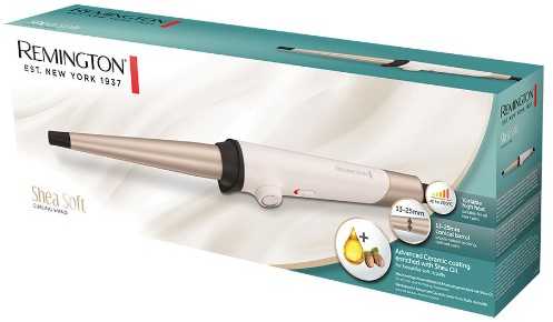Remington CI4740 hair styling tool Curling wand Warm rusvai gelsvas, Juodas