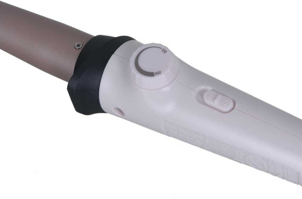 Remington CI4740 hair styling tool Curling wand Warm rusvai gelsvas, Juodas