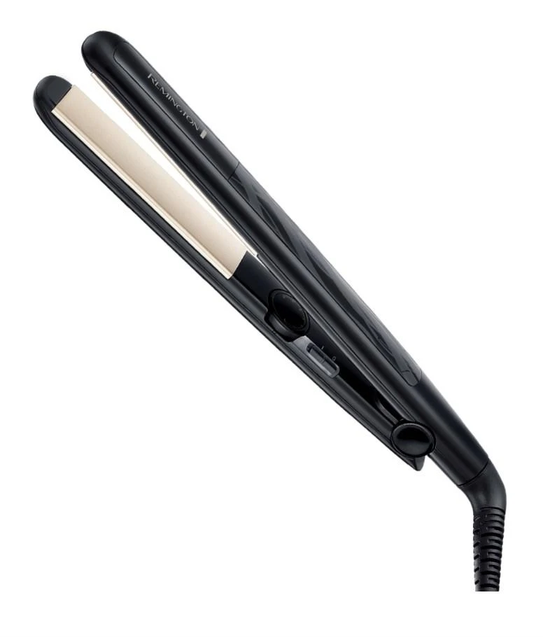 Remington Plaukų tiesinimo žnyplės S3505GP Style edition Keraminė šildymo sistema, Temperatūra (maks.) 230 °C, 56 W, Juodas