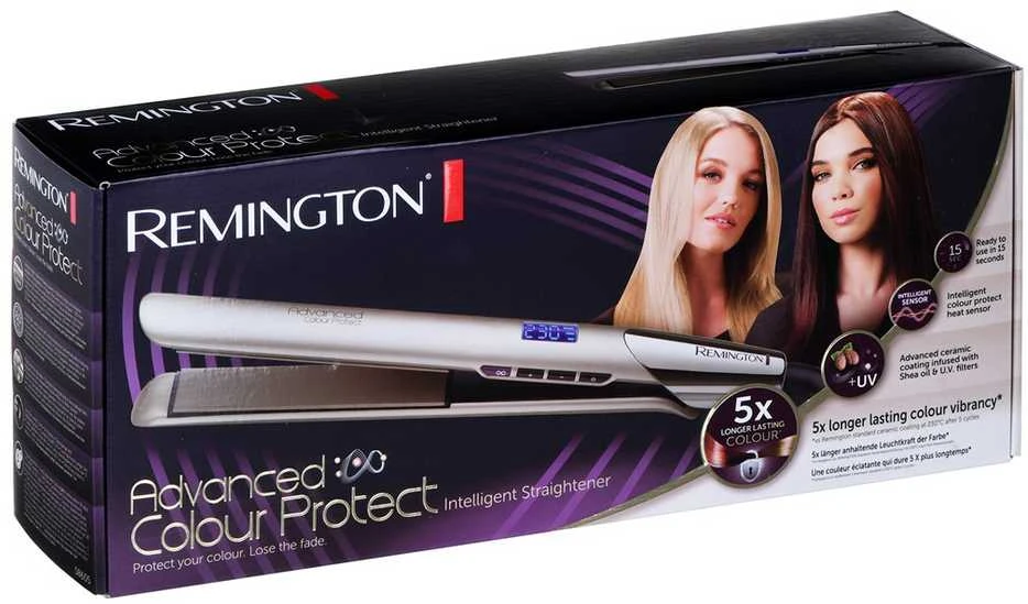 Remington S 8605 plaukų formavimo šukos Tiesinimo žnyplės Šiltas Šampanas 3 m