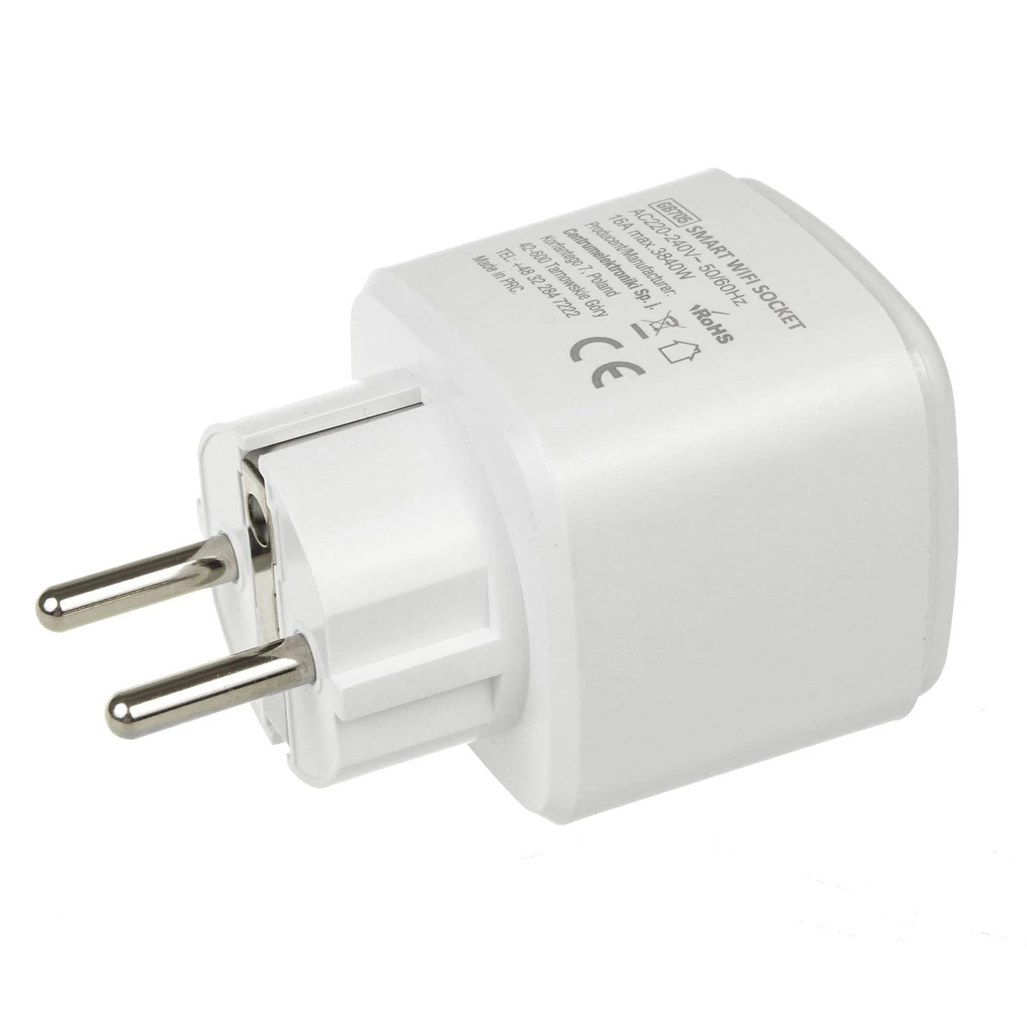 Nuotoliniu būdu valdomas WiFi lizdas Android iOS Alexa Google Home laikmatis GreenBlue GB705 max 3840W