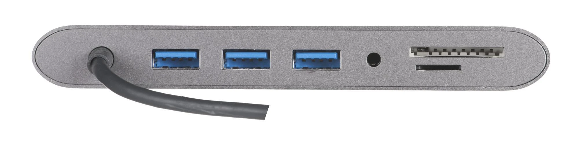 Delock USB-C stotelė: jungčių panelė
