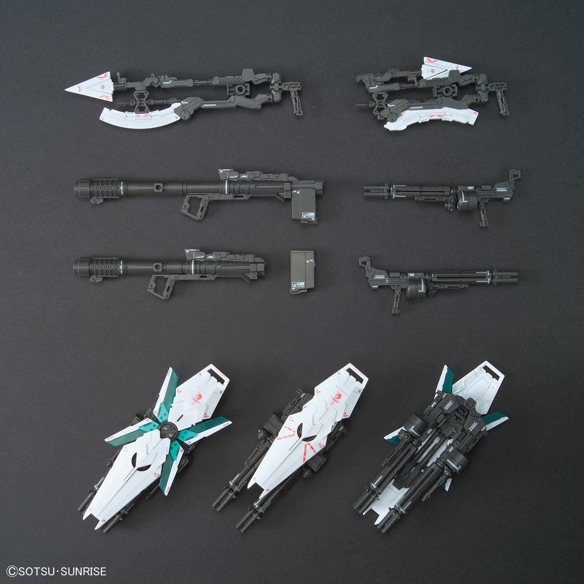 Bandai Kolekcinė Figūrėlė - RG 1/144 Pilnai Apsaugotas Unicorn Gundam