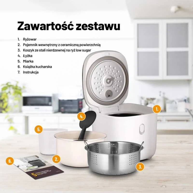 Lauben ryžių viryklė 3000WT