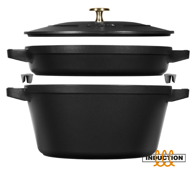 Staub La Cocotte apvalus ketaus troškinimo indas