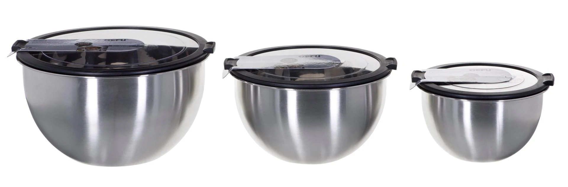 3 dubenėlių rinkinys (16, 20, 24 cm) GEFU MONDI G-89430