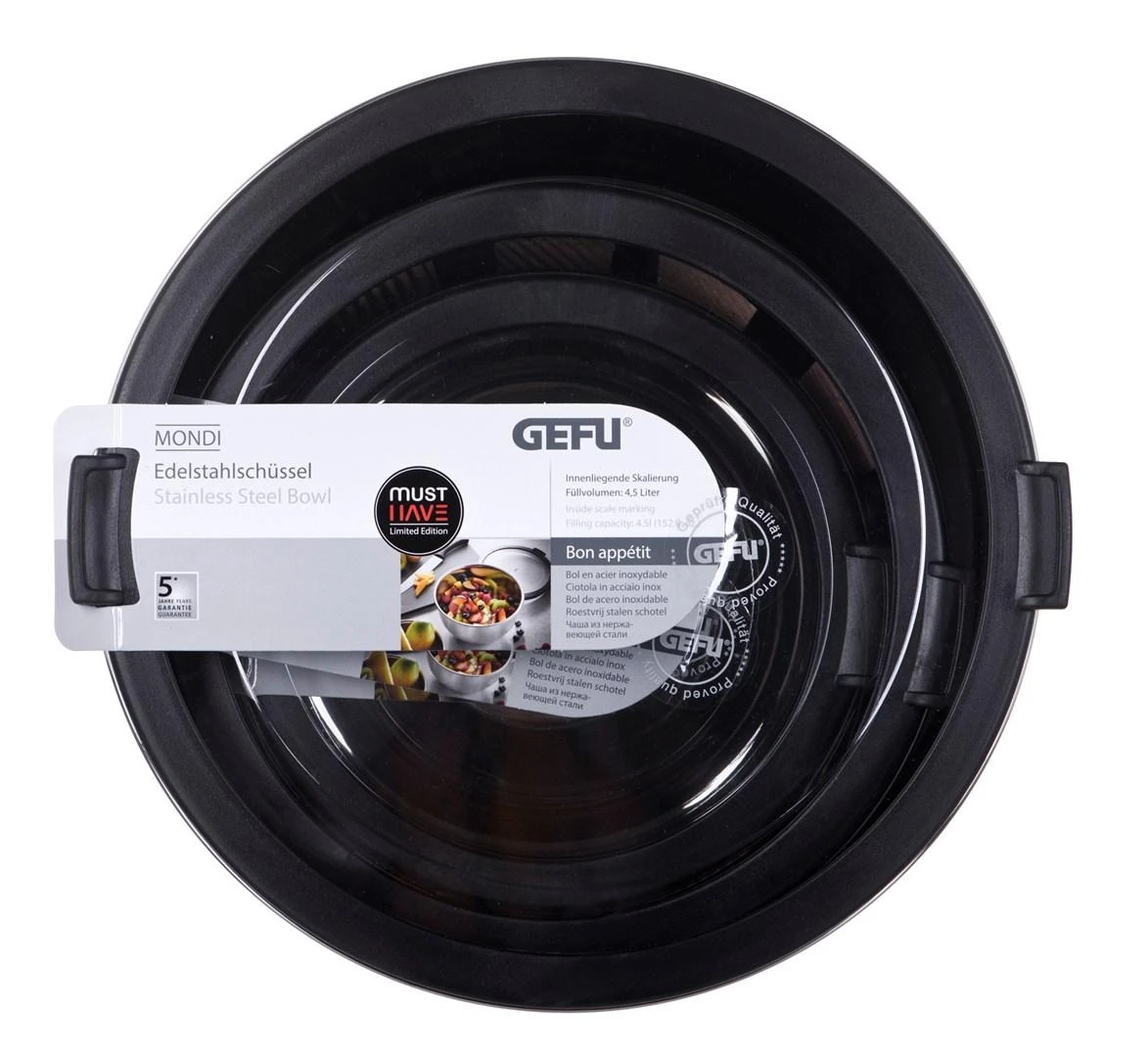3 dubenėlių rinkinys (16, 20, 24 cm) GEFU MONDI G-89430