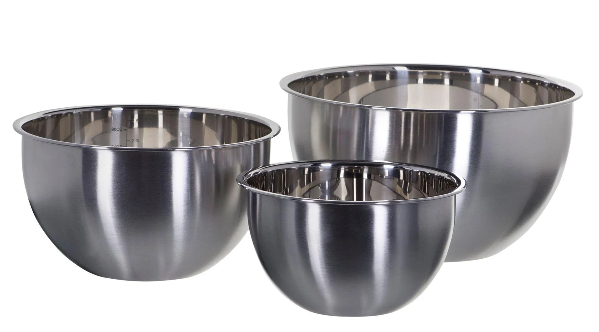 3 dubenėlių rinkinys (16, 20, 24 cm) GEFU MONDI G-89430