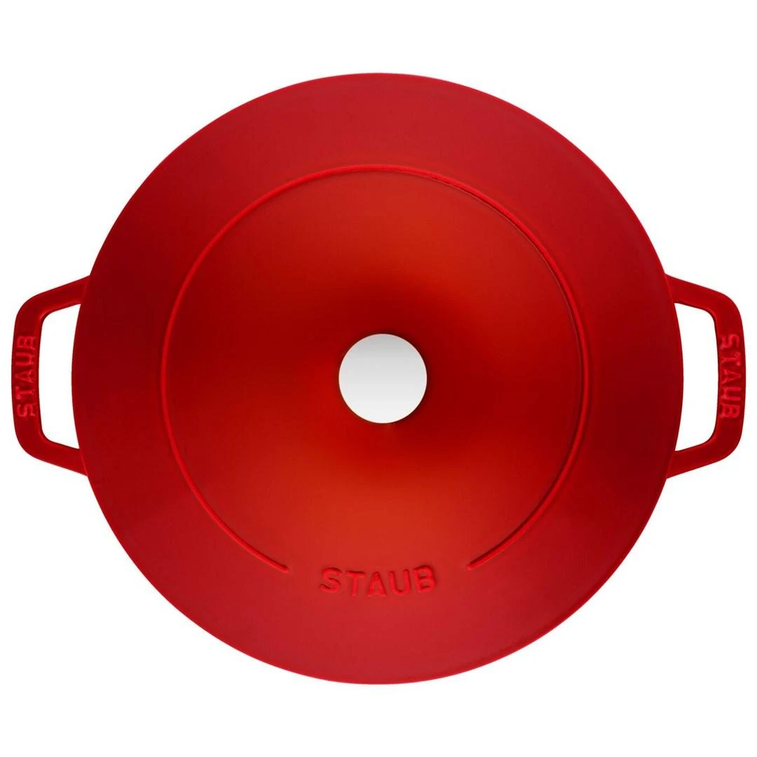Staub La Cocotte apvalus ketaus troškinimo indas -- 3 VIENŲ RINKINYS