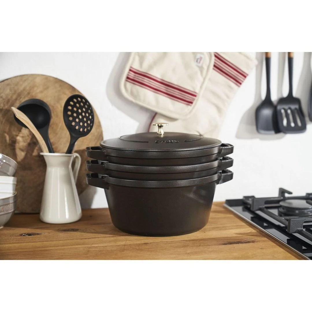 Zwilling Ketaus Indas - Staub La Cocotte 4.2l Apvalus