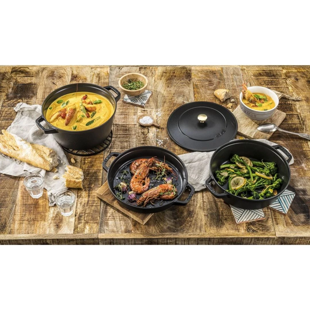 Zwilling Ketaus Indas - Staub La Cocotte 4.2l Apvalus