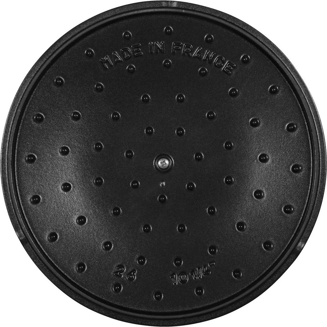 Staub La Cocotte apvalus ketaus troškinimo indas -- 3 VIENŲ RINKINYS