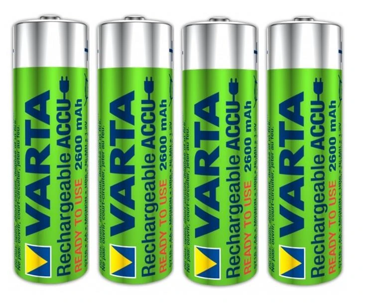 Įkraunami Elementai Varta AA R6 2600 mAh 5716 4 vnt. 