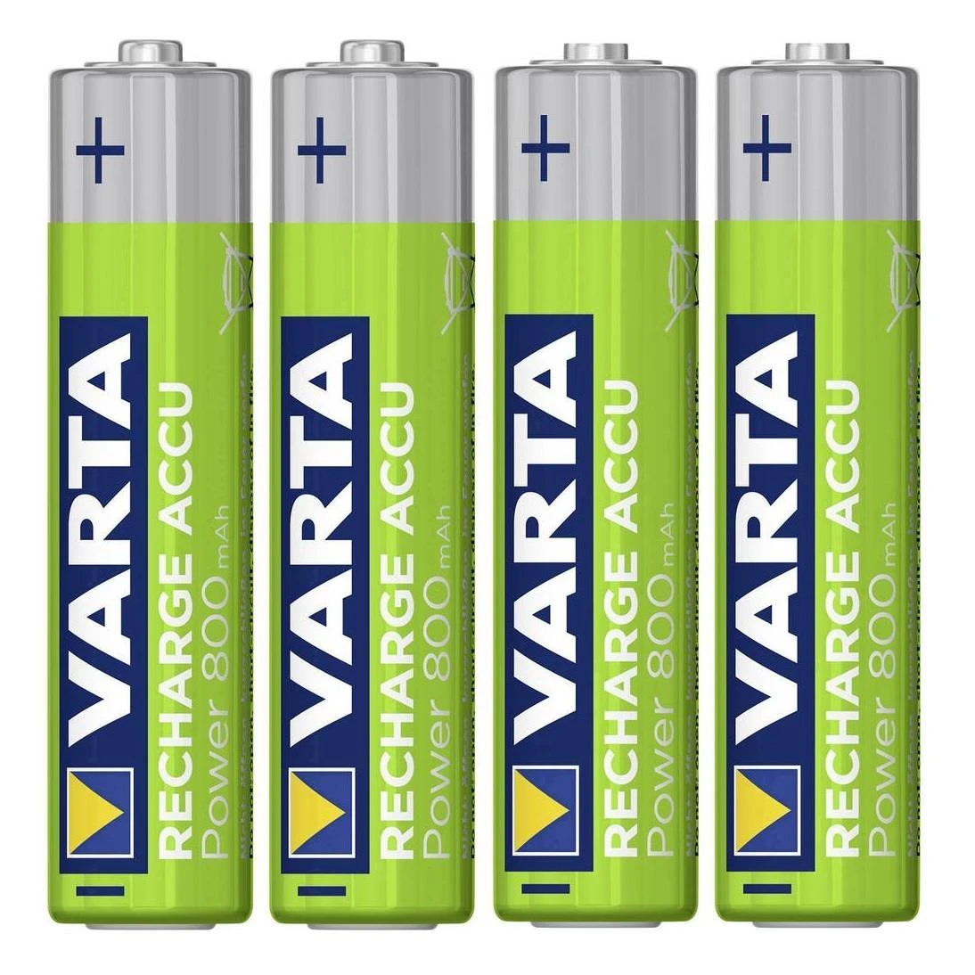 VARTA AAA įkraunamos baterijos 800 mAh, 4 vnt.