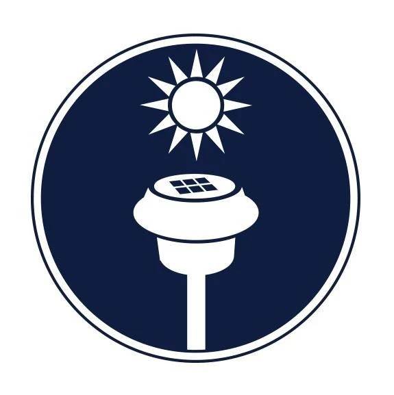 Varta Solar baterijos naudojimo instrukcijos piktograma