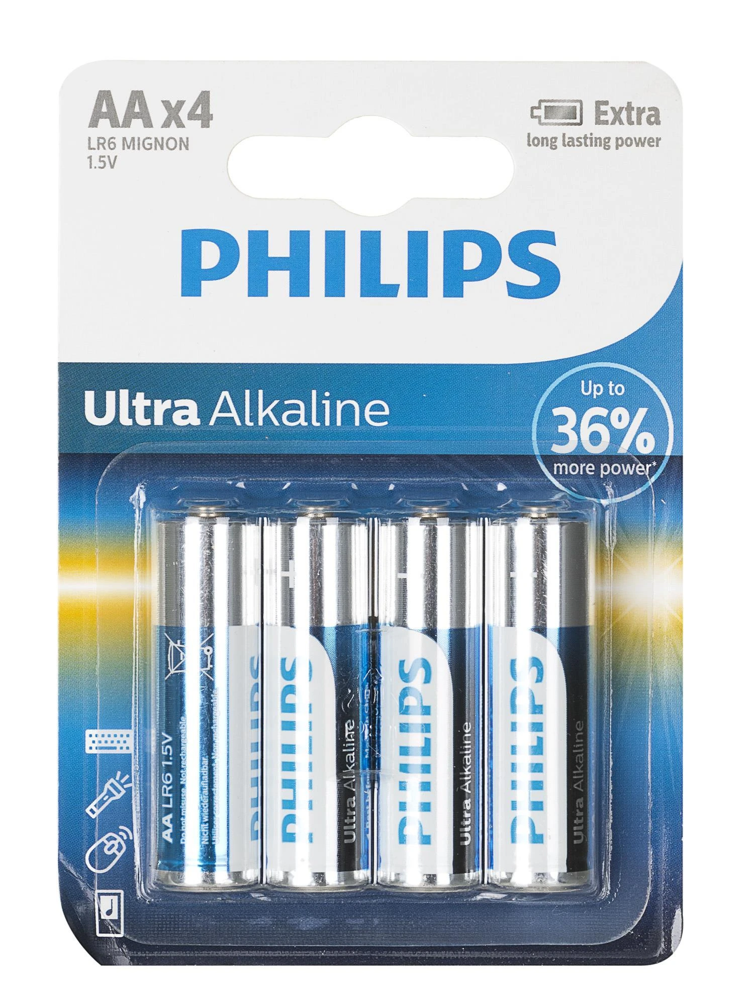 Philips baterija LR6E4B/10
