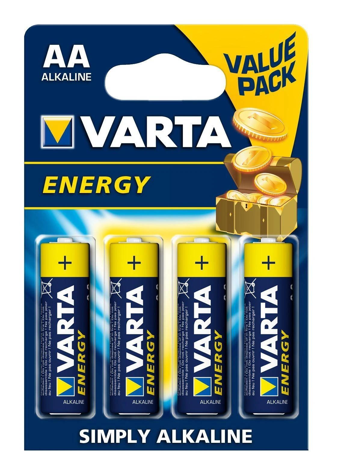 Varta Energy AA Vienkartinė baterija Šarminis