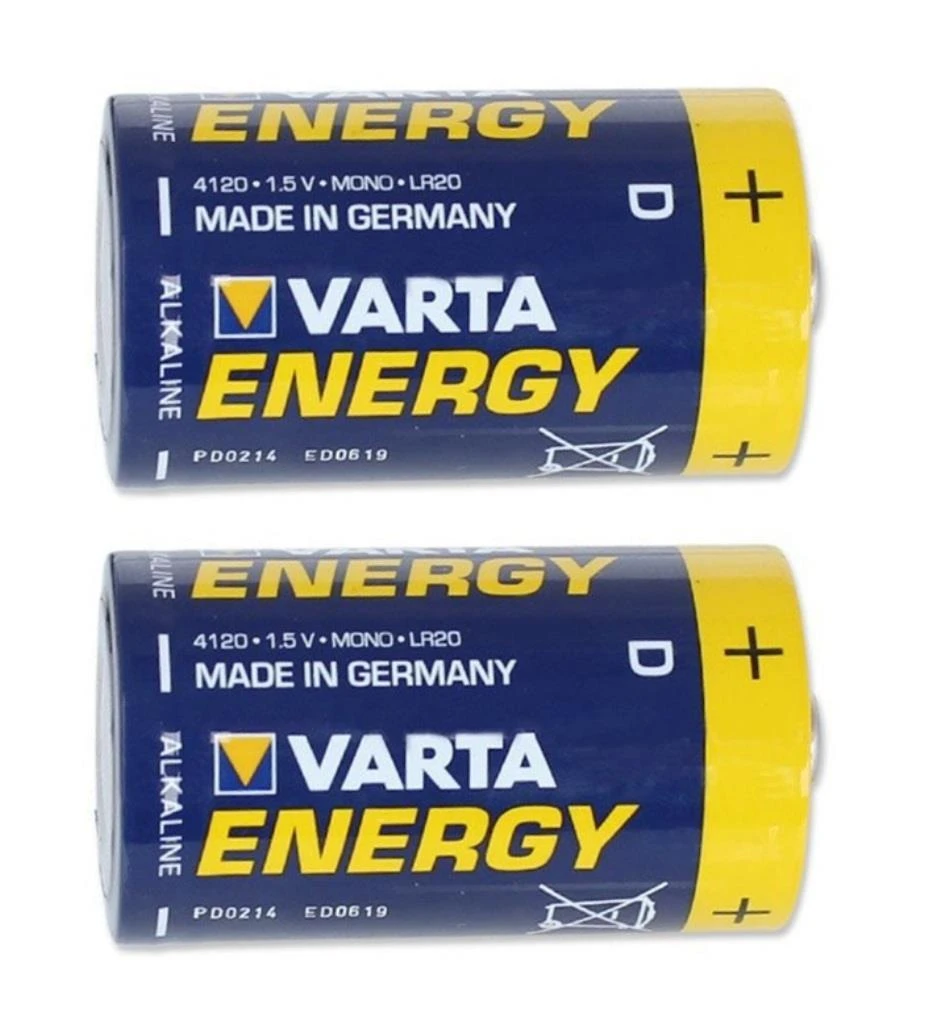 Šarminė baterija VARTA LR20 ENERGY 2vnt/bl.